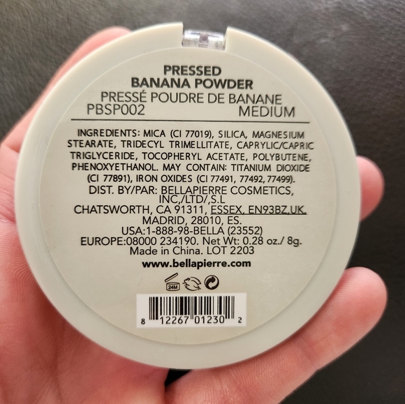 Bellapierre pressed banana setting powder in medium - Picture 4 of 4